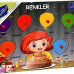 Ahsap Tutmali Renkler Yapboz Ony154 Playwood