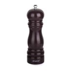 Ahşap Tuz Değirmeni, 15 cm, Kahverengi, Seramik Öğütücülü