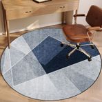Ahşap ve halı zeminler için yuvarlak ofis koltuğu matı, oyun koltuğu, zemin koruyucu, 140 cm, dayanıklı, masa, sandalye minderi, ahşap, fayans ve halı için, kaymaz halı