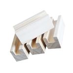 Ahşap Yatak Yükselticileri 10 cm Mobilya Kaldırma Ayakları Masa Yükseklik Blokları 4 Parça (2,8 cm) Ahşap Rengi Yüksekliği Ayarlanabilir Yataklar ve Masalar için İdeal ve Sağlam.