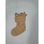 Ahşap Yılbaşı Süsü Boyama No7, 15 Cm, Dıy, Okul, Etkinlik, Sanat - Seçenek 1 - Açık Beyaz - Gri