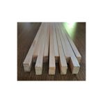 ahsapbay Ahşap Çıta, Dekoratif Çıta 25 Adet 1 Cm X 2 Cm X 50Cm (Duvar Çitasi) Silinmiş Çıta, Köknar