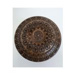 Ahşapdeluxe Ahşap Desenli Şekerlik/ Desenli Dekoratif Biblo