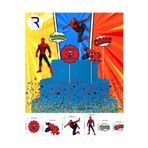 Ahsen süs evi Pasta üstü figür süsleri ( Spiderman Temalı doğum günü pasta kürdanı )