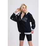 AHTAPOTMODA oversize kalıp kolej ceket unisex