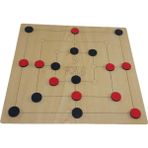 Ahtek Ahşap 9 Taş Akıl Zeka ve Strateji Oyunu