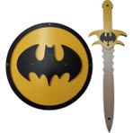 Ahtek Ahşap Oyuncak Seti 2’li Batman Kalkanı ve Kılıcı Yuvarlak