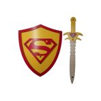 Ahtek Ahşap Oyuncak Seti 2’li Superman Kalkanı ve Kılıcı