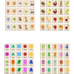 Ahtek Ahşap Yapboz Zeka Kartları Eşleştirme Oyunu Hafıza Kartı Puzzle 4lü Set