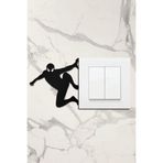 Ahwall Ahşap Priz Çerçevesi Spiderman Temalı