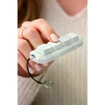 AHWALL AHWKYCP0001 Keycap Mekanik 4'lü Tuş Takımı Klavye Anahtarlık Granit Desenli (Blue Switch Mekanizma)