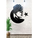 Ahwall Atatürk Ve Bayrak Figürlü Dekoratif Ahşap Tablo