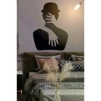 AHWALL AW00002 Sevgili Figürlü Dekoratif Ahşap Tablo