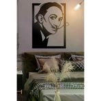 AHWALL AW00017 Salvador Dali Figürlü Dekoratif Ahşap Tablo