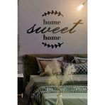 AHWALL AW00080 Home Sweet Home Yazılı Dekoratif Ahşap Tablo