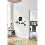 AHWALL AW00266 All Is Well Yazılı Dekoratif Ahşap Tablo