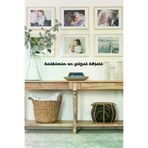 AHWALL AW00302 Kalbimin En Güzel Köşesi Yazılı Dekoratif Ahşap Tablo