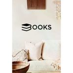 AHWALL AW00350 Books Kitaplar Temalı Dekoratif Ahşap Tablo