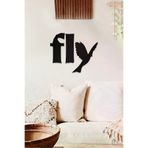 AHWALL AW00355 Fly Ve Kuş Temalı Dekoratif Ahşap Tablo