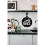 AHWALL AW00378 Let's Cook Temalı Dekoratif Ahşap Tablo