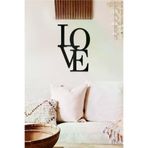 AHWALL AW00381 Love Temalı Dekoratif Ahşap Tablo