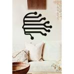 AHWALL AW00437 Bilişim Ve Bağlantı Temalı Dekoratif Ahşap Tablo