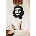 AHWALL AW00438 Che Guevara Silüeti Temalı Dekoratif Ahşap Tablo