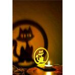 AHWALL AW98009 Sevimli Kedi Temalı Gölge Mumluk
