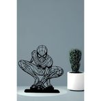 Ahwall Geometrik Serisi Premium Spiderman Dekoratif Biblo & Figür Masaüstü Stantlı