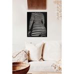 Ahwall Kadın Temalı Dekoratif Ahşap Tablo, 32 x 40