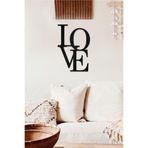 Ahwall Love Temalı Dekoratif Ahşap Tablo