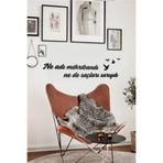 Ahwall Ne Mihribandı Ne Saçları Sarıydı Yazılı Dekoratif Ahşap Tablo