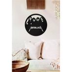 AHWALL OA0002-35 Metallica Temalı Dekoratif Ahşap Tablo