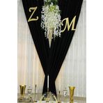 AHWART Pleksi 2li Harf 30 Cm Süs Organizasyon Konsept Kına Söz Nişan Nikah Altın Gold Harf