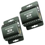 Aibilangose Cat5e/Cat6 Üzerinden HDMI Genişletici, Ethernet Üzerinden HDMI Genişletici, HDMI Extender 1080P 196Ft'e Kadar İletim (60m), HDMI Üzerinden Cat5/Cat6, HDMI Adaptörüne HDMI Adaptörü, HDMI Verici ve