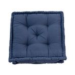 Aida Concept 60x60 cm Puf Indigo Fransız Yer Minderi