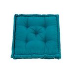 Aida Concept 60x60 cm Puf Koyu Yeşil Fransız Yer Minderi