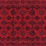 Aida Home Rosso Afgano Salon Halısı, 200X300