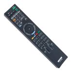AIDITIYMI RM-YD038 Sony LCD TV Bravia XBR-52HX909 XBR-46HX909 KDL-55HX800 KDL-46HX800 KDL-40HX800 XBR-46HX900 XBR-52HX900 KDL-42XBR9500 için Uzaktan Kumanda yerine KDL-55 HX801P RM-YD053 XBR52HX909 XBR46HX909