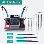 Aifen A902 3 Kollu Akıllı Havya Istasyonu