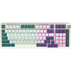 AIGO AG98 RGB Gri İngilizce Q Mekanik Sarı Switch Bluetooth Klavye