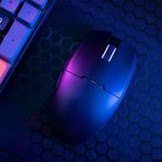 Aigo Gm80 Siyah Kablosuz Mouse - 12000 Dpi, Paw3311 Sensör, 3 Modlu Bağlantı (Usb, 2.4G, Bluetooth), Hafif 52.2G