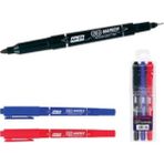 Aihao AH-319 Çift Uçlu Permanent Asetat Kalemi 3'lü Paket