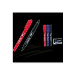 Aihao Asetat Kalemi Permanent Çift Taraflı Mavi Ah-319 - 12li Paket