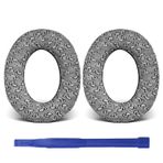 Aiivioll Bose 700 için yedek kulak yastığı, Bose Noise Cancelling Wireless Headphones 700 kulaklık ile uyumlu, kulak yastıkları, kulak yastıkları, onarım parçaları (file siyah ve beyaz)