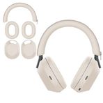 Aiivioll Sony WH-1000XM5 Kulaklıklar için 3 Parça Koruyucu Kılıf Seti, Silikon Kulaklık Kapağı Sony XM5 EarPad Kapağı/Kulak Kapağı/Kafa Bandı Kapağı | Koruyucu Kılıflar Ter Geçirmez ve Kolayca