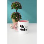 Aile Hekimi Doktora Hediye Kupa Bardak Pembe - 1 Adet - 300 ml