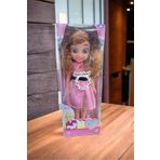AİLENİZİN OYUNCAKCISI Büyük Boy Elissa Moda Bebek Kahverengi Saçlı 42cm Konuşan Et Bebeğim Moda Bebek