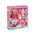 Ailenizin Oyuncakçısı Islatan Masal Anlatan Biberon Ve Emzikli 32 Cm Roza Bebek