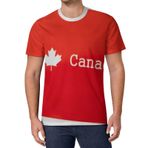 AILLOSA All Over Print FLAG-07 Kısa Kollu Baskılı Unisex T-shirt